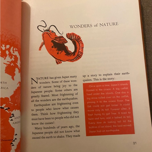 Vintage Japan home of the sun hardcover textbook Jennie dearmin helen peck 1965 - Picture 9 of 16